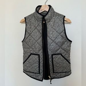J. CREW Herringbone Vest